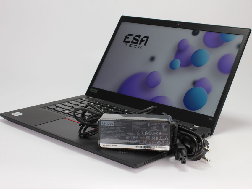 Refurbished Lenovo ThinkPad T14 Gen 1, i5-10310U, 16 GB, DDR4, SSD, 256 GB Product code: 1301409 ESA TECH Image 3 of 20