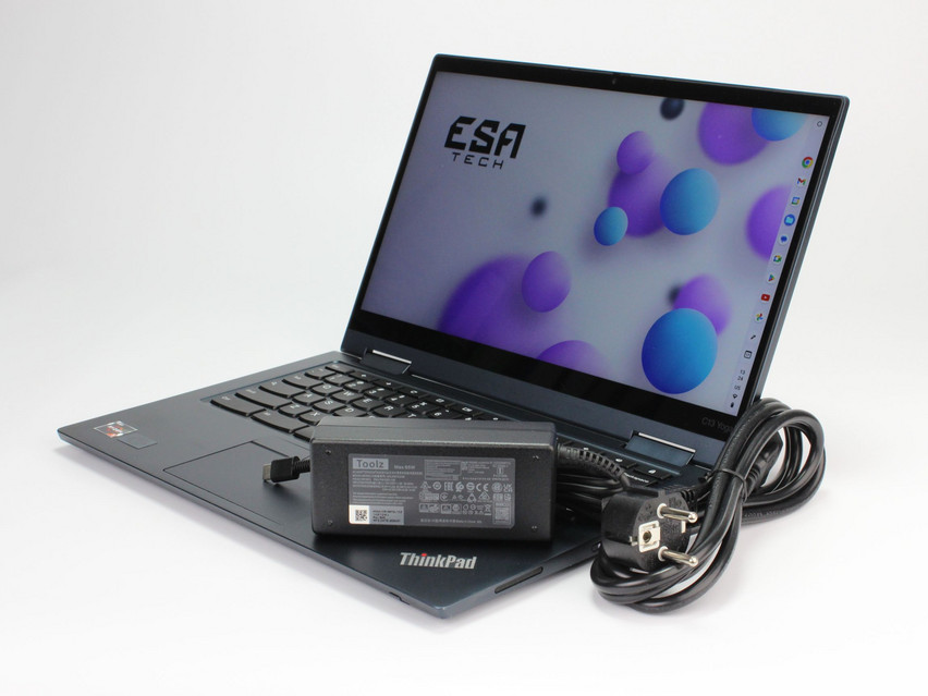 Refurbished Lenovo ThinkPad C13 Yoga Gen 1 Chromebook, 3500C, 8 GB,DDR4, 13.3" ins., 1920x1080 px, SSD, 128 GB Product code: 1301743 ESA-TECH Image 2 of 16" title="Lenovo ThinkPad C13 Yoga Gen 1 Chromebook - 199 €, Product code: 1301743 - Image 2 of 16