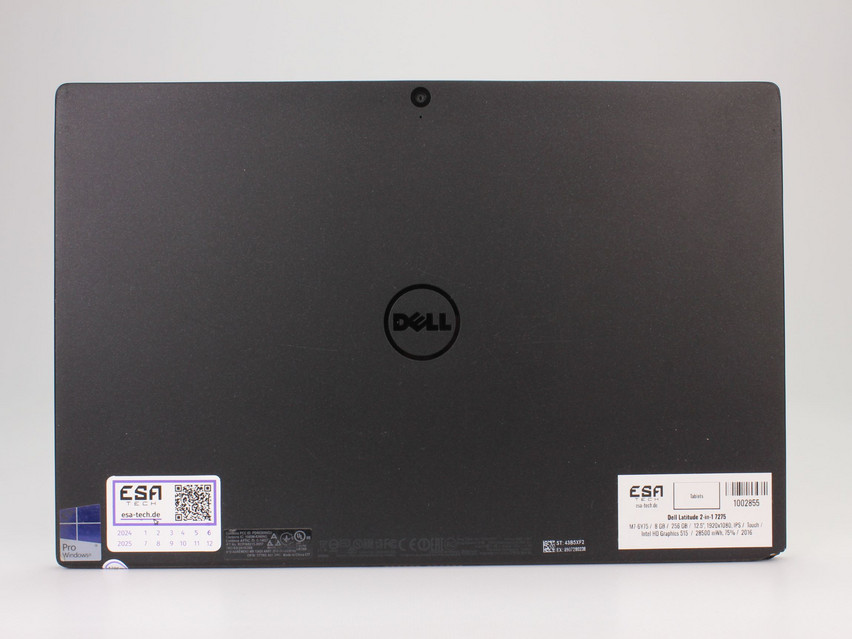 Refurbished Dell Latitude 2-in-1 7275, M7-6Y75, 8 GB, LPDDR3, SSD, 256 GB Product code: 1002855 ESA TECH Image 10 of 17