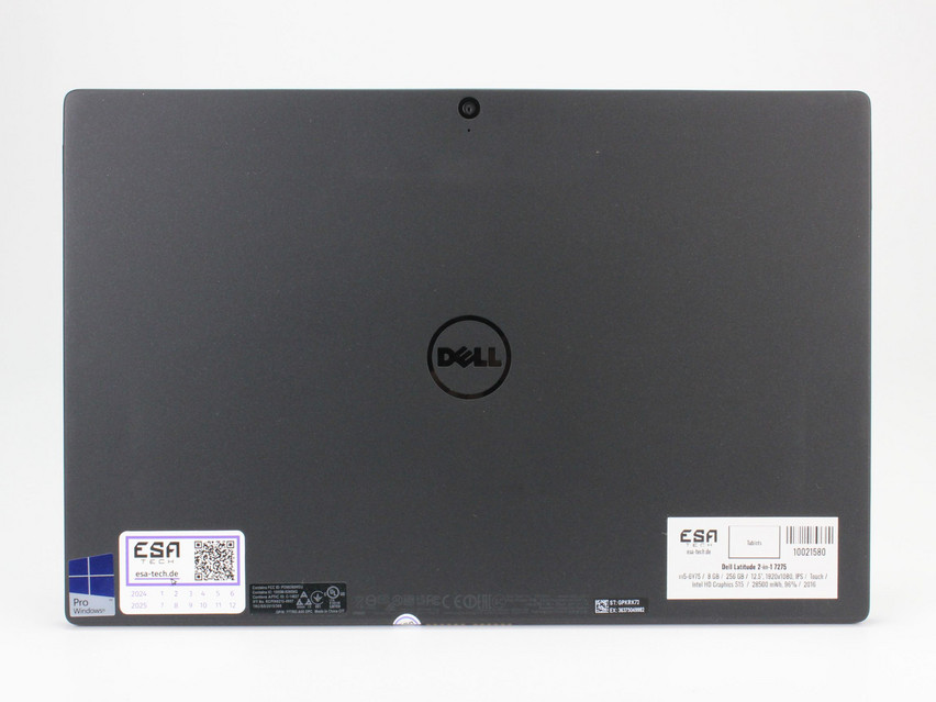 Refurbished Dell Latitude 2-in-1 7275, m5-6Y75, 8 GB, LPDDR3, SSD, 256 GB Produktcode: 10021580 ESA TECH Bild 11 von 12