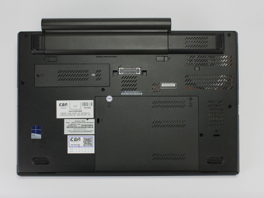 Refurbished Lenovo ThinkPad W540, i7-4900MQ, 16 GB, DDR3, SSD, 256 GB Produktcode: 13011909 ESA TECH Bild 13 von 13