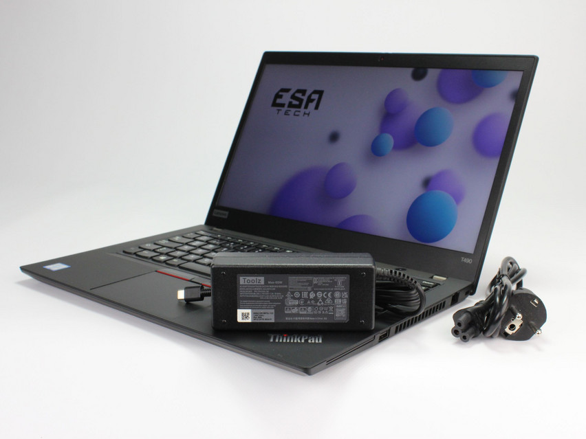 Refurbished Lenovo ThinkPad T490, i5-8365U, 24 GB, DDR4, SSD, 256 GB Product code: 13011911 ESA TECH Image 3 of 14