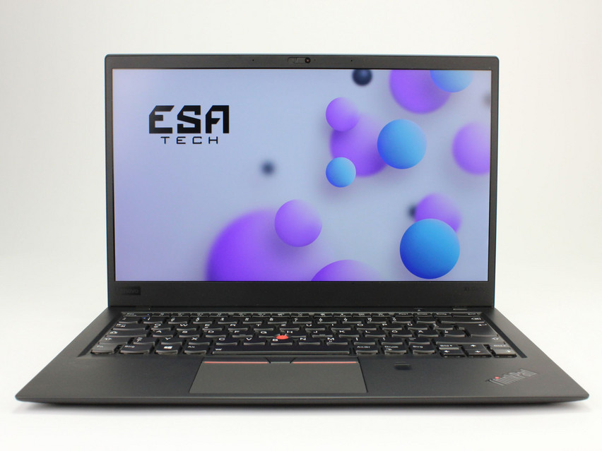 Refurbished Lenovo ThinkPad X1 Carbon (6th Gen), i7-8550U, 16 GB, LPDDR3, SSD, 256 GB Product code: 13011920 ESA TECH Image 1 of 14