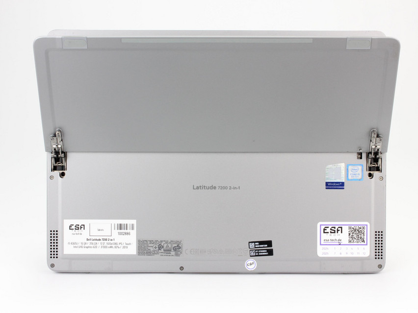Refurbished Dell Latitude 7200 2-in-1, i5-8365U, 16 GB,LPDDR3, 12.3" ins., 1920х1280 px, SSD, 256 GB Produktcode: 1002886 ESA-TECH Bild 3 von 9" title="Dell Latitude 7200 2-in-1 - 189 €, Produktcode: 1002886 - Bild 3 von 9