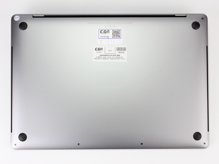 Refurbished Apple MacBook Pro 16,1 A2141 (2019), i9-9980HK, 64 GB,DDR4, 16.0" ins., 3072x1920 px, SSD, 512 GB Product code: 12013155 ESA-TECH Image 12 of 13" title="Apple MacBook Pro 16,1 A2141 (2019) - 799 €, Product code: 12013155 - Image 12 of 13