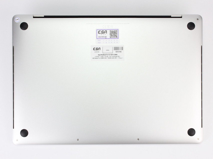 Refurbished Apple MacBook Pro 16,1 A2141 (2019), i7-9750H, 16 GB,DDR4, 16.0" ins., 3072x1920 px, SSD, 512 GB Product code: 12013140 ESA-TECH Image 10 of 11" title="Apple MacBook Pro 16,1 A2141 (2019) - 619 €, Product code: 12013140 - Image 10 of 11
