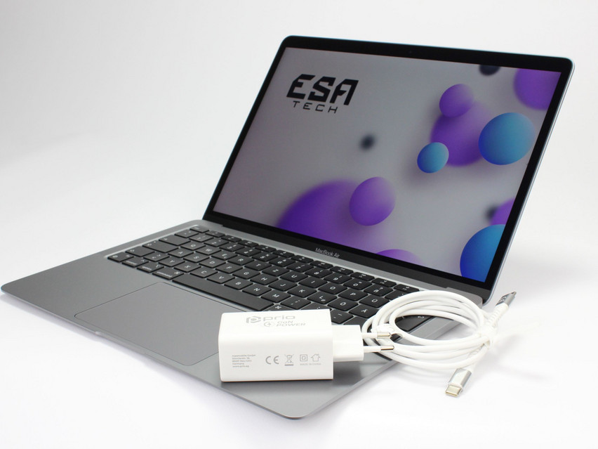 Refurbished Apple MacBook Air 10,1 A2337 (2020) М1, APL1102, 16 GB,LPDDR4X, 13.3" ins., 2560x1600 px, SSD, 256 GB Produktcode: 12013010 ESA-TECH Bild 3 von 13" title="Apple MacBook Air 10,1 A2337 (2020) М1 - 599 €, Produktcode: 12013010 - Bild 3 von 13