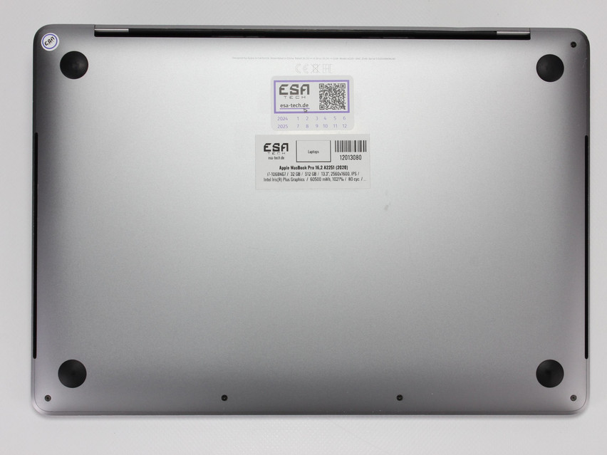 Refurbished Apple MacBook Pro 16,2 A2251 (2020), i7-1068NG7, 32 GB,LPDDR4X, 13.3" ins., 2560x1600 px, SSD, 512 GB Product code: 12013080 ESA-TECH Image 13 of 14" title="Apple MacBook Pro 16,2 A2251 (2020) - 569 €, Product code: 12013080 - Image 13 of 14