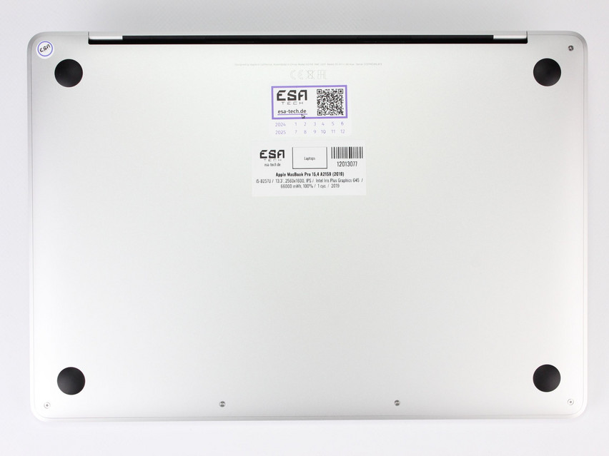 Open box Apple MacBook Pro 15,4 A2159 (2019), i5-8257U, 8 GB,LPDDR3, 13.3" ins., 2560x1600 px, SSD, 256 GB Produktcode: 12013077 ESA-TECH Bild 12 von 12" title="Apple MacBook Pro 15,4 A2159 (2019) - 459 €, Produktcode: 12013077 - Bild 12 von 12