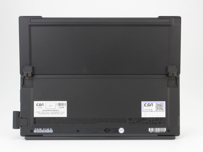 Refurbished Lenovo ThinkPad X1 Tablet Gen 3, i5-8350U, 8 GB,LPDDR3, 13.0" ins., 3000x2000 px, SSD, 256 GB Product code: 1302848 ESA-TECH Image 12 of 12" title="Lenovo ThinkPad X1 Tablet Gen 3 - 269 €, Product code: 1302848 - Image 12 of 12