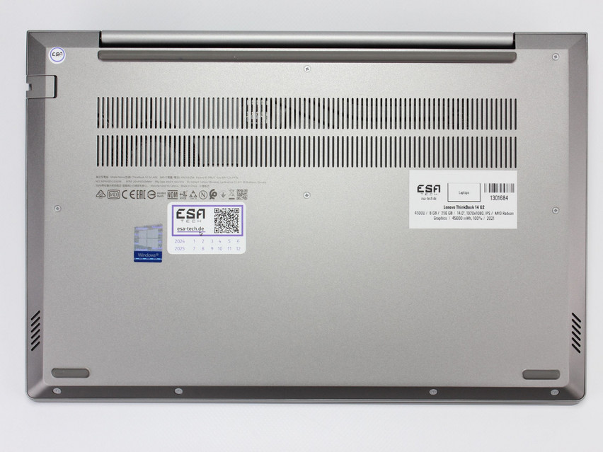 Refurbished Lenovo ThinkBook 14 G2, 4500U, 8 GB,DDR4, 14.0" ins., 1920x1080 px, SSD, 256 GB Product code: 1301684 ESA-TECH Image 14 of 15" title="Lenovo ThinkBook 14 G2 - 279 €, Product code: 1301684 - Image 14 of 15