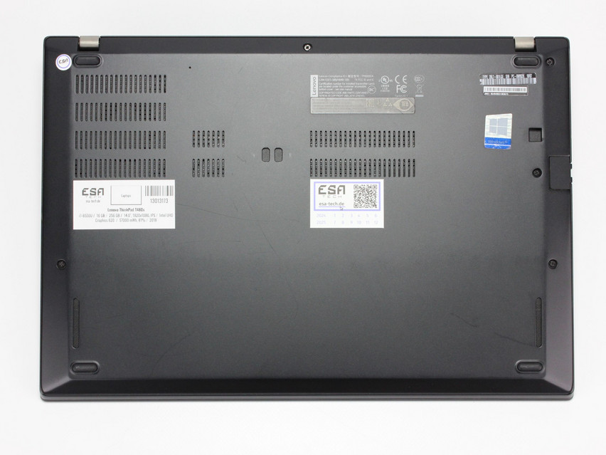 Refurbished Lenovo ThinkPad T480s, i7-8550U, 16 GB,DDR4, 14.0" ins., 1920x1080 px, SSD, 256 GB Product code: 13013173 ESA-TECH Image 14 of 15" title="Lenovo ThinkPad T480s - 249 €, Product code: 13013173 - Image 14 of 15