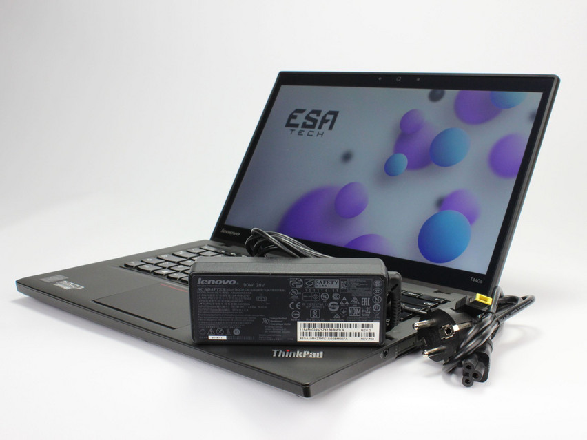 Refurbished Lenovo ThinkPad T440s, i7-4600U, 12 GB,DDR3, 14.0" ins., 1920x1080 px, SSD, 500 GB Product code: 13013175 ESA-TECH Image 3 of 14" title="Lenovo ThinkPad T440s - 159 €, Product code: 13013175 - Image 3 of 14