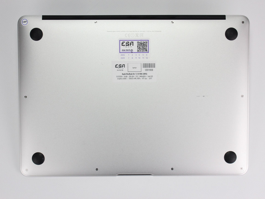 Refurbished Apple MacBook Air 7,2 A1466 (2015), i5-5250U, 8 GB,DDR3, 13.3" ins., 1440x900 px, SSD, 256 GB Product code: 12011959 ESA-TECH Image 13 of 13" title="Apple MacBook Air 7,2 A1466 (2015) - 189 €, Product code: 12011959 - Image 13 of 13