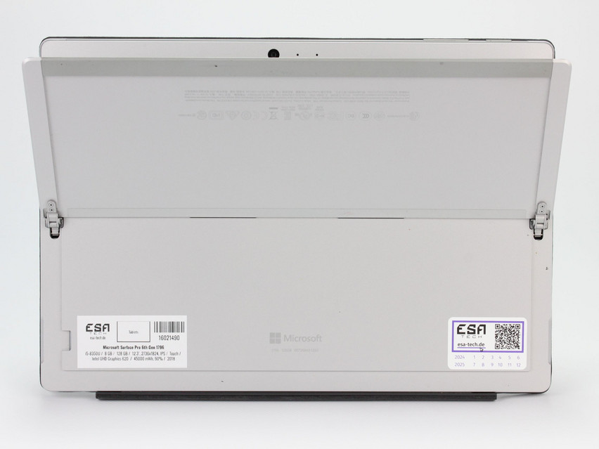 Refurbished Microsoft Surface Pro 6th Gen 1796, i5-8350U, 8 GB,LPDDR3, 12.3" ins., 2736x1824 px, SSD, 128 GB Product code: 16021490 ESA-TECH Image 11 of 13" title="Microsoft Surface Pro 6th Gen 1796 - 149 €, Product code: 16021490 - Image 11 of 13