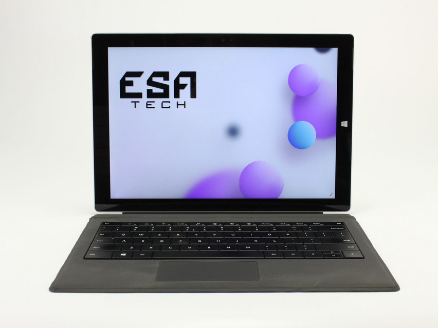 Refurbished Microsoft Surface Pro 3th Gen 1631, i5-4300U, 8 GB,DDR3, 12.0" ins., 2160х1440 px, SSD, 256 GB Product code: 16021570 ESA-TECH Image 1 of 15" title="Microsoft Surface Pro 3th Gen 1631 - 129 €, Product code: 16021570 - Image 1 of 15