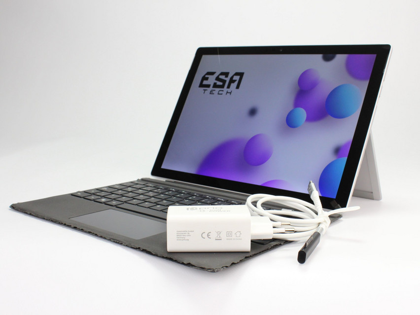 Refurbished Microsoft Surface Pro 5th Gen 1796, 7Y30, 4 GB,LPDDR3, 12.3" ins., 2736x1824 px, SSD, 128 GB Product code: 16021504 ESA-TECH Image 4 of 17" title="Microsoft Surface Pro 5th Gen 1796 - 79 €, Product code: 16021504 - Image 4 of 17