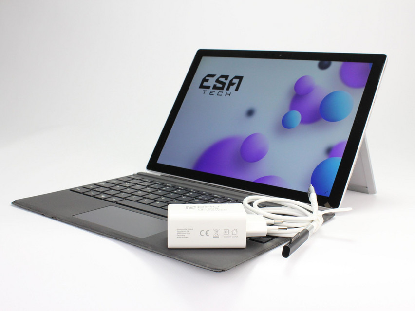 Refurbished Microsoft Surface Pro 5th Gen 1807, i5-7300U, 8 GB,LPDDR3, 12.3" ins., 2736x1824 px, SSD, 256 GB Product code: 16021522 ESA-TECH Image 4 of 13" title="Microsoft Surface Pro 5th Gen 1807 - 139 €, Product code: 16021522 - Image 4 of 13