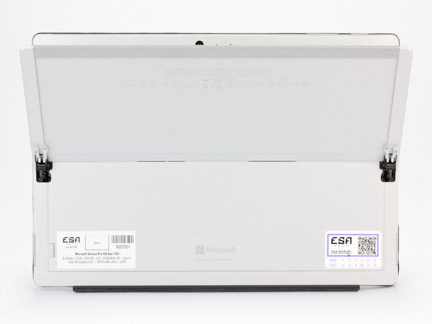 Refurbished Microsoft Surface Pro 4th Gen 1724, i5-6300U, 8 GB,LPDDR3, 12.3" ins., 2736x1824 px, SSD, 256 GB Produktcode: 16021557 ESA-TECH Bild 11 von 12" title="Microsoft Surface Pro 4th Gen 1724 - 149 €, Produktcode: 16021557 - Bild 11 von 12
