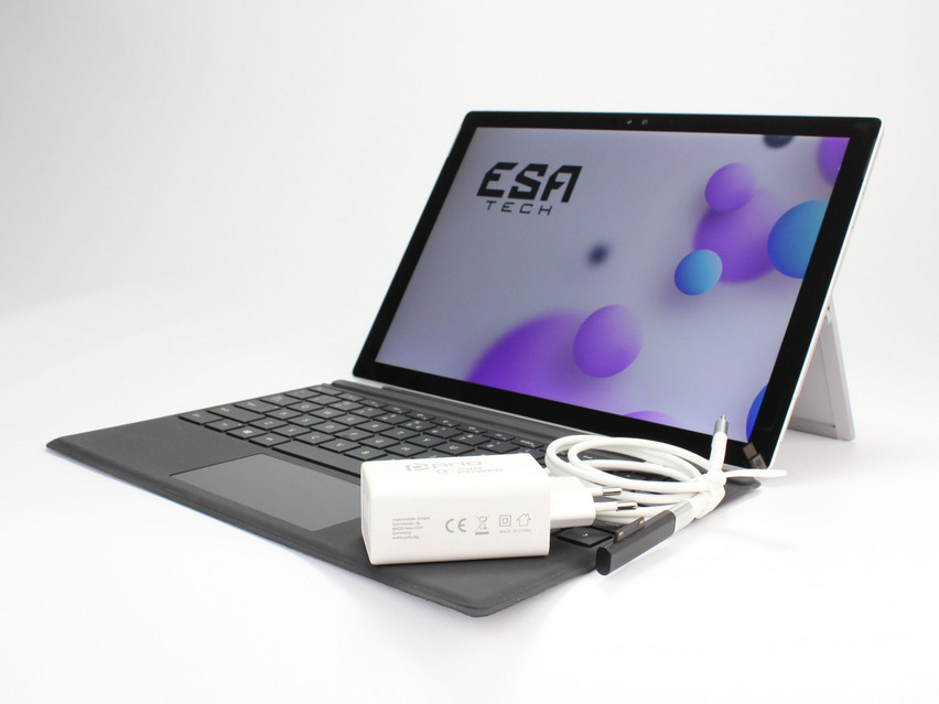 Refurbished Microsoft Surface Pro 4th Gen 1724, i5-6300U, 8 GB,LPDDR3, 12.3" ins., 2736x1824 px, SSD, 256 GB Produktcode: 16021557 ESA-TECH Bild 5 von 12" title="Microsoft Surface Pro 4th Gen 1724 - 149 €, Produktcode: 16021557 - Bild 5 von 12