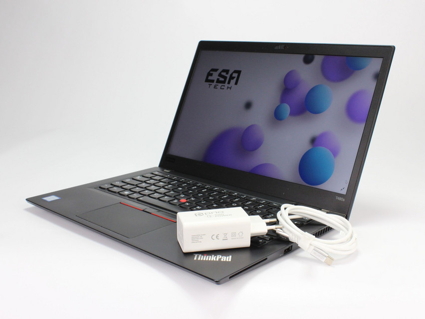 Refurbished Lenovo ThinkPad T480s, i7-8550U, 24 GB,DDR4, 14.0" ins., 1920x1080 px, SSD, 512 GB Produktcode: 13013322 ESA-TECH Bild 3 von 15" title="Lenovo ThinkPad T480s - 329 €, Produktcode: 13013322 - Bild 3 von 15