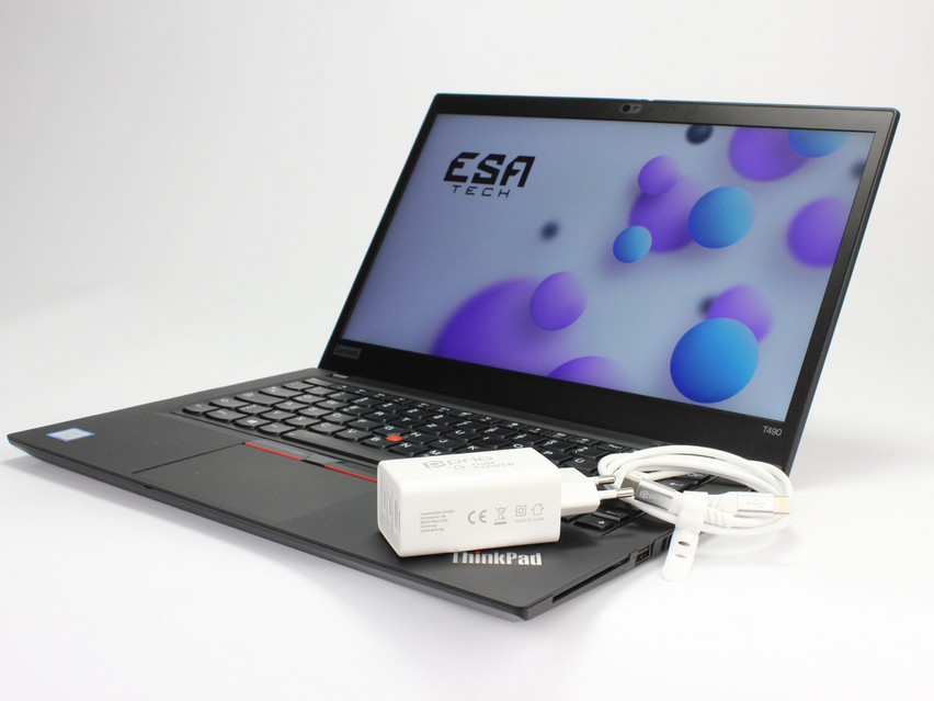 Refurbished Lenovo ThinkPad T490, i7-8565U, 16 GB,DDR4, 14.0" ins., 1920x1080 px, SSD, 512 GB Produktcode: 13013324 ESA-TECH Bild 3 von 15" title="Lenovo ThinkPad T490 - 329 €, Produktcode: 13013324 - Bild 3 von 15