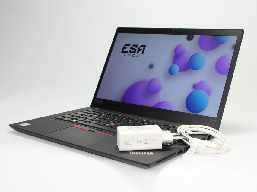 Refurbished Lenovo ThinkPad T490, i7-8565U, 24 GB,DDR4, 14.0" ins., 1920x1080 px, SSD, 512 GB Produktcode: 13013325 ESA-TECH Bild 3 von 15" title="Lenovo ThinkPad T490 - 349 €, Produktcode: 13013325 - Bild 3 von 15