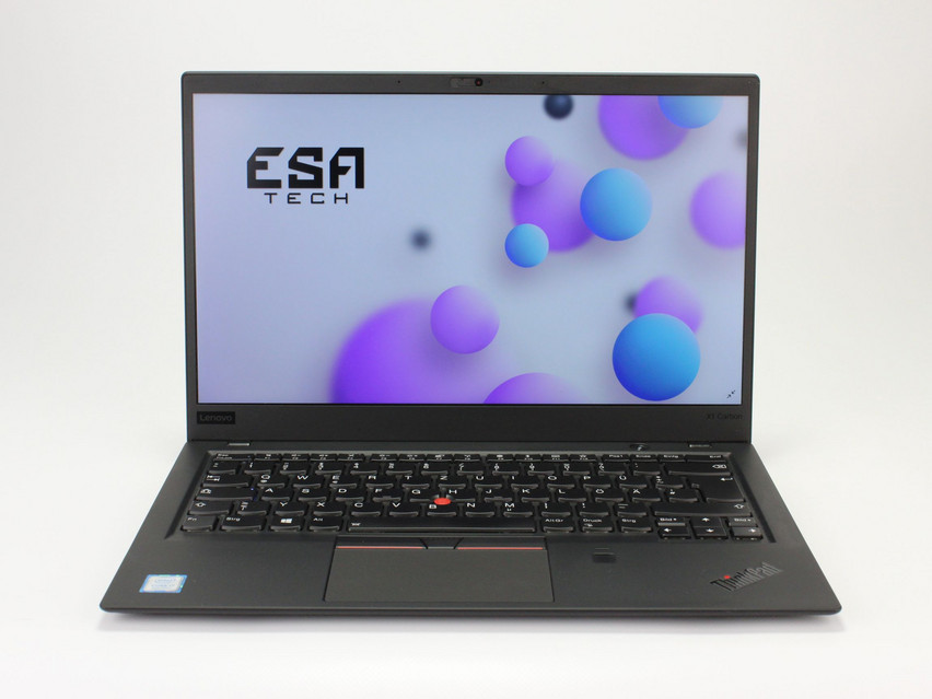 Refurbished Lenovo ThinkPad X1 Carbon (6th Gen), i7-8550U, 16 GB,LPDDR3, 14.0" ins., 1920x1080 px, SSD, 256 GB Product code: 13011919 ESA-TECH Image 1 of 15" title="Lenovo ThinkPad X1 Carbon (6th Gen) - 319 €, Product code: 13011919 - Image 1 of 15