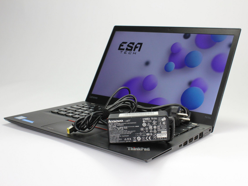 Refurbished Lenovo ThinkPad T470s, i7-7500U, 16 GB,DDR4, 14.0" ins., 1920x1080 px, SSD, 256 GB Produktcode: 13013326 ESA-TECH Bild 3 von 14" title="Lenovo ThinkPad T470s - 199 €, Produktcode: 13013326 - Bild 3 von 14