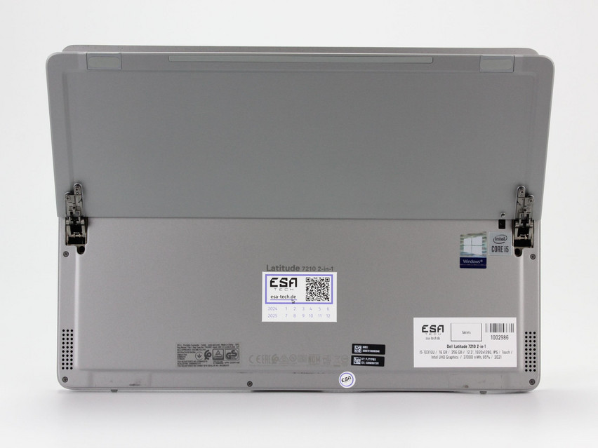 Refurbished Dell Latitude 7210 2-in-1, i5-10310U, 16 GB,LPDDR3, 12.3" ins., 1920х1280 px, SSD, 256 GB Product code: 1002986 ESA-TECH Image 10 of 10" title="Dell Latitude 7210 2-in-1 - 239 €, Product code: 1002986 - Image 10 of 10