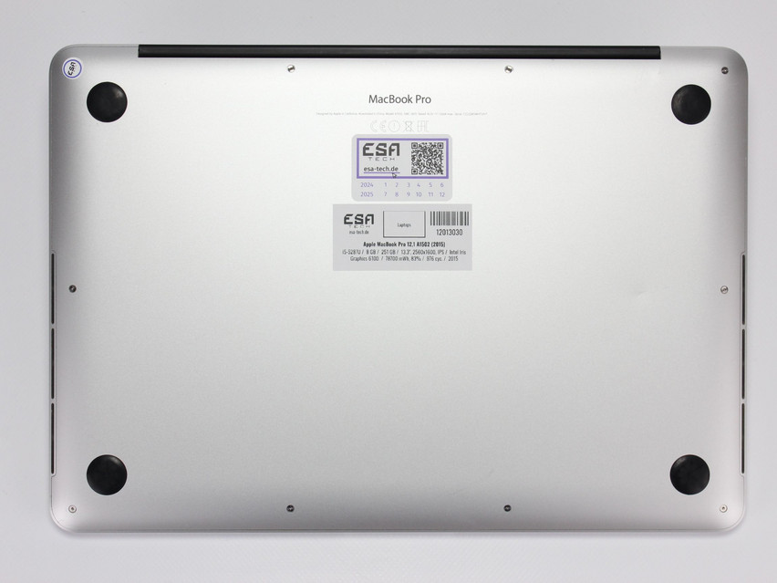Refurbished Apple MacBook Pro 12,1 A1502 (2015), i5-5287U, 8 GB,DDR3, 13.3" ins., 2560x1600 px, SSD, 251 GB Product code: 12013030 ESA-TECH Image 12 of 13" title="Apple MacBook Pro 12,1 A1502 (2015) - 199 €, Product code: 12013030 - Image 12 of 13