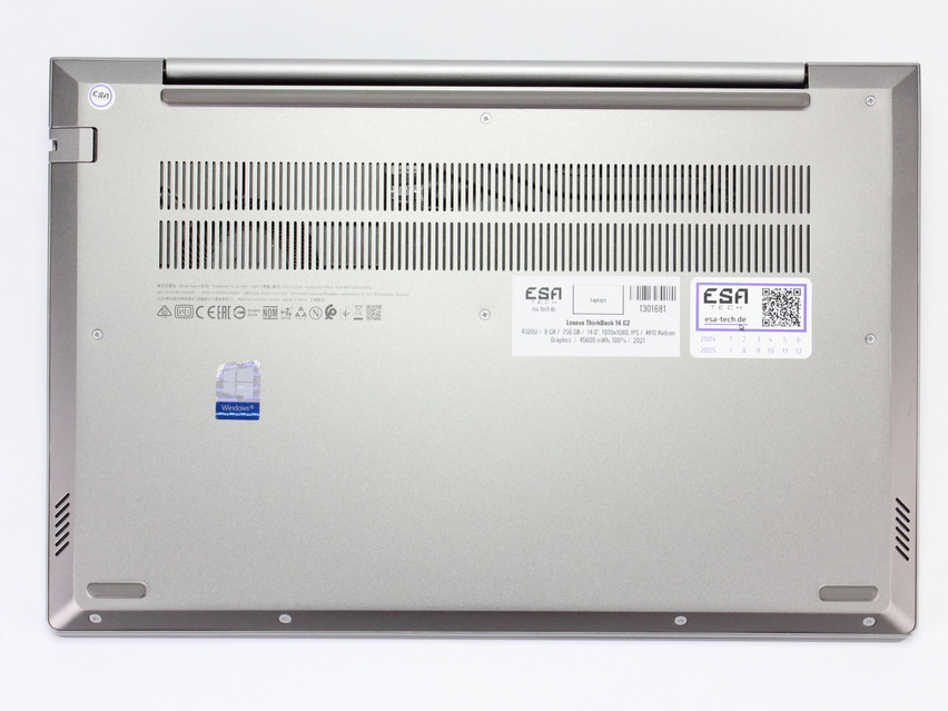 Refurbished Lenovo ThinkBook 14 G2, 4500U, 8 GB,DDR4, 14.0" ins., 1920x1080 px, SSD, 256 GB Produktcode: 1301681 ESA-TECH Bild 14 von 15" title="Lenovo ThinkBook 14 G2 - 269 €, Produktcode: 1301681 - Bild 14 von 15