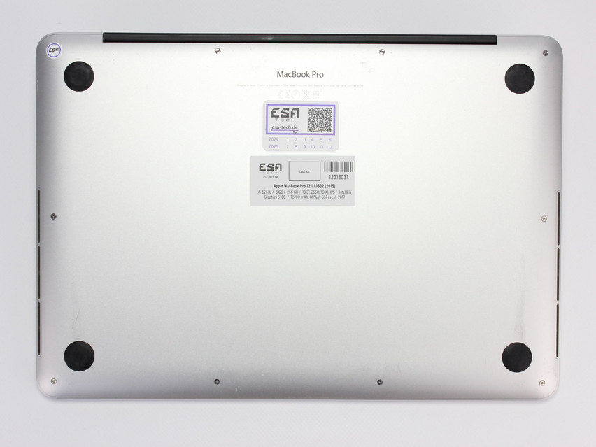 Refurbished Apple MacBook Pro 12,1 A1502 (2015), i5-5257U, 8 GB,DDR3, 13.3" ins., 2560x1600 px, SSD, 256 GB Product code: 12013037 ESA-Tech Image 13 of 13" title="Apple MacBook Pro 12,1 A1502 (2015) - 209 €, Product code: 12013037 - Image 13 of 13
