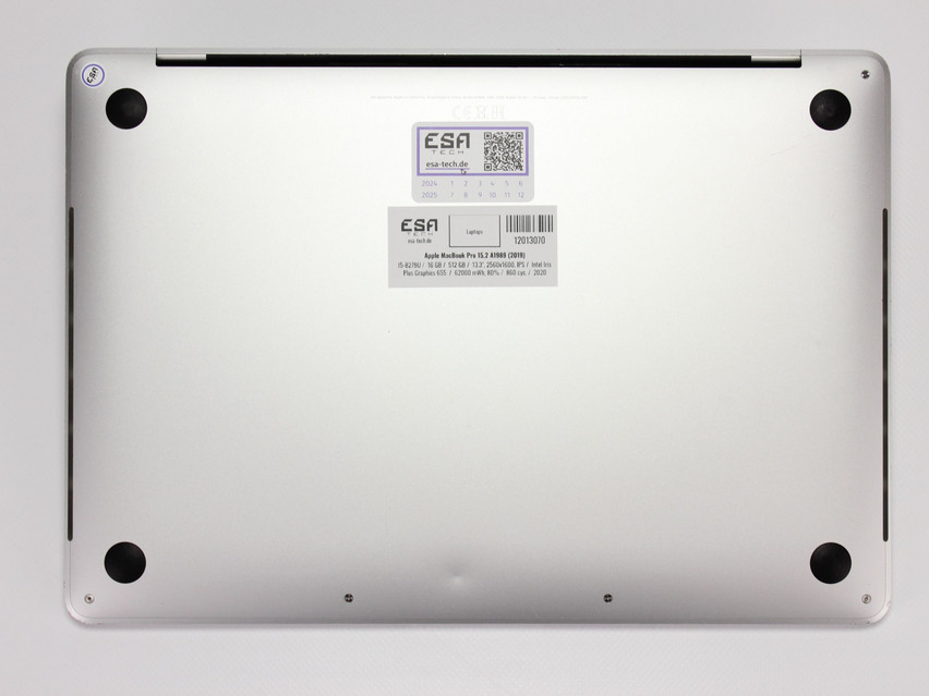 Refurbished Apple MacBook Pro 15,2 A1989 (2019), I5-8279U, 16 GB,LPDDR3, 13.3" ins., 2560x1600 px, SSD, 512 GB Product code: 12013070 ESA-TECH Image 12 of 13" title="Apple MacBook Pro 15,2 A1989 (2019) - 349 €, Product code: 12013070 - Image 12 of 13