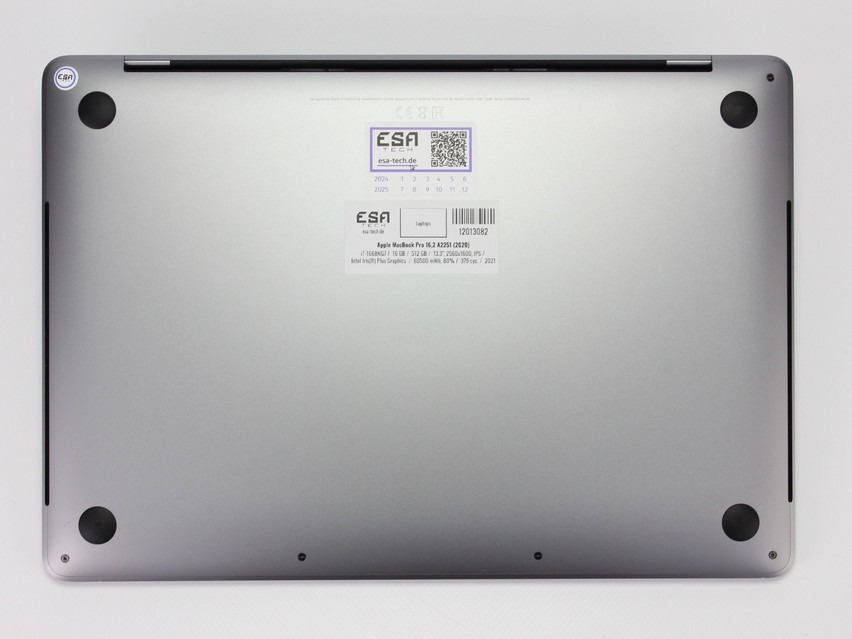 Refurbished Apple MacBook Pro 16,2 A2251 (2020), i7-1068NG7, 16 GB,LPDDR4X, 13.3" ins., 2560x1600 px, SSD, 512 GB Product code: 12013082 ESA-TECH Image 12 of 13" title="Apple MacBook Pro 16,2 A2251 (2020) - 599 €, Product code: 12013082 - Image 12 of 13