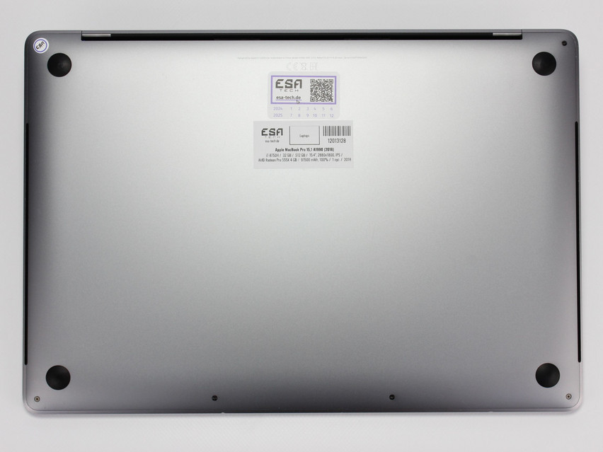 Refurbished Apple MacBook Pro 15,1 A1990 (2018), i7-8750H, 32 GB,DDR4, 15.4" ins., 2880х1800 px, SSD, 512 GB Produktcode: 12013128 ESA-TECH Bild 13 von 14" title="Apple MacBook Pro 15,1 A1990 (2018) - 399 €, Produktcode: 12013128 - Bild 13 von 14