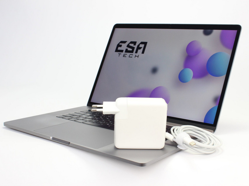 Refurbished Apple MacBook Pro 15,1 A1990 (2018), i7-8750H, 16 GB,DDR4, 15.4" ins., 2880х1800 px, SSD, 256 GB Product code: 12013129 ESA-TECH Image 3 of 14" title="Apple MacBook Pro 15,1 A1990 (2018) - 389 €, Product code: 12013129 - Image 3 of 14