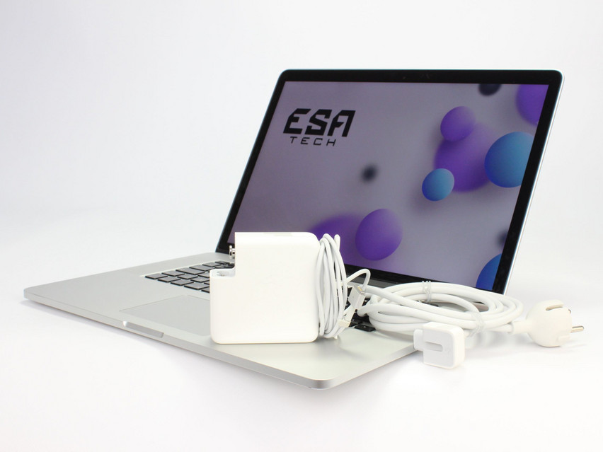 Refurbished Apple MacBook Pro 11,5 A1398 (2015), i7-4870HQ, 16 GB,DDR3, 15.4" ins., 2880х1800 px, SSD, 512 GB Product code: 12011952 ESA-TECH Image 3 of 15" title="Apple MacBook Pro 11,5 A1398 (2015) - 249 €, Product code: 12011952 - Image 3 of 15