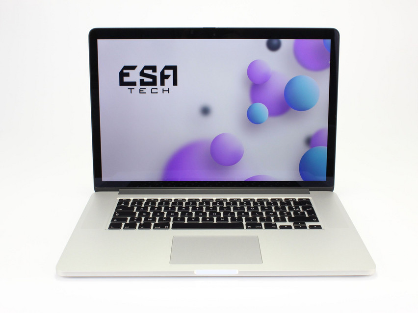 Refurbished Apple MacBook Pro 11,4 A1398 (2015), i7-4770HQ, 16 GB,DDR3, 15.4" ins., 2880х1800 px, SSD, 256 GB Produktcode: 12011949 ESA-TECH Bild 1 von 14" title="Apple MacBook Pro 11,4 A1398 (2015) - 189 €, Produktcode: 12011949 - Bild 1 von 14