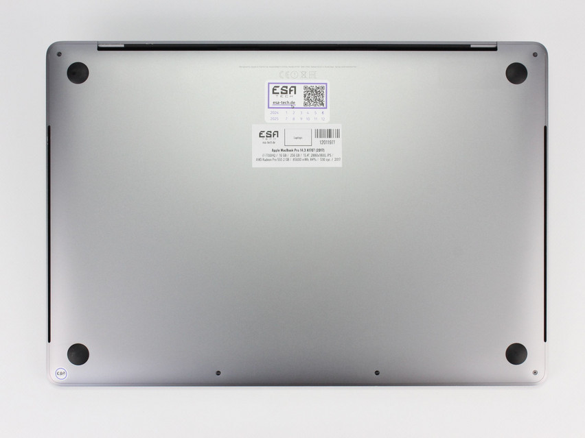 Refurbished Apple MacBook Pro 14,3 A1707 (2017), i7-7700HQ, 16 GB,LPDDR3, 15.4" ins., 2880х1800 px, SSD, 256 GB Product code: 12011977 ESA-TECH Image 12 of 6" title="Apple MacBook Pro 14,3 A1707 (2017) - 289 €, Product code: 12011977 - Image 12 of 6