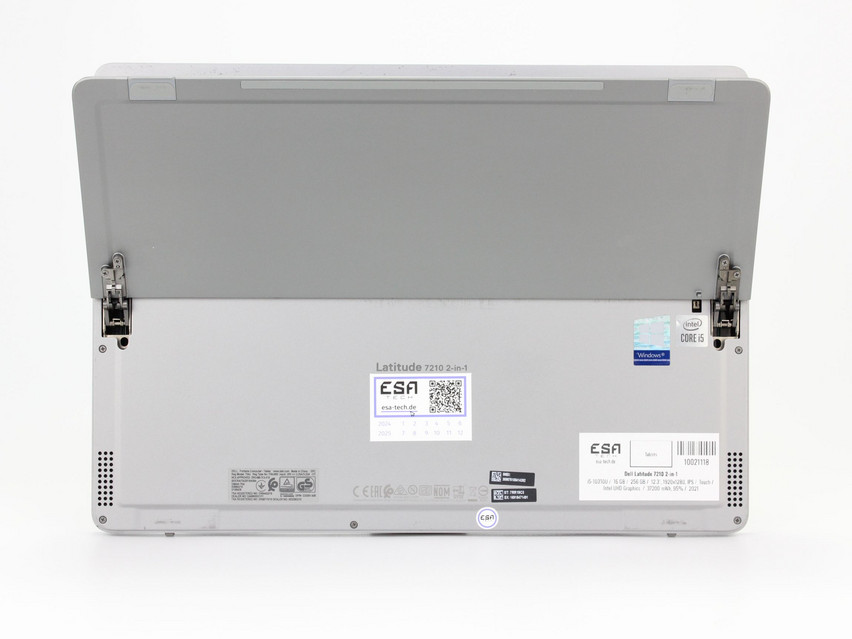 Refurbished Dell Latitude 7210 2-in-1, i5-10310U, 16 GB,LPDDR3, 12.3" ins., 1920х1280 px, SSD, 256 GB Product code: 10021118 ESA-TECH Image 9 of 10" title="Dell Latitude 7210 2-in-1 - 239 €, Product code: 10021118 - Image 9 of 10
