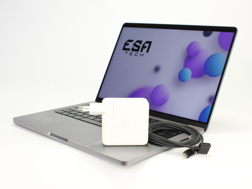 Refurbished Apple MacBook Pro 18,3 A2442 (2021) M1 Pro, APL1103, 32 GB,LPDDR5, 14.0" ins., 3024x1964 px, SSD, 512 GB Produktcode: 12013107 ESA-TECH Bild 3 von 12.2" title="Apple MacBook Pro 18,3 A2442 (2021) M1 Pro - 849 €, Produktcode: 12013107 - Bild 3 von 12.2