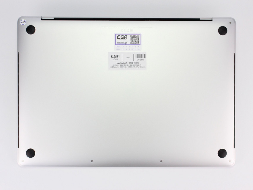 Refurbished Apple MacBook Pro 16,1 A2141 (2019), i7-9750H, 16 GB,DDR4, 16.0" ins., 3072x1920 px, SSD, 512 GB Product code: 12013142 ESA-TECH Image 12 of 13" title="Apple MacBook Pro 16,1 A2141 (2019) - 599 €, Product code: 12013142 - Image 12 of 13