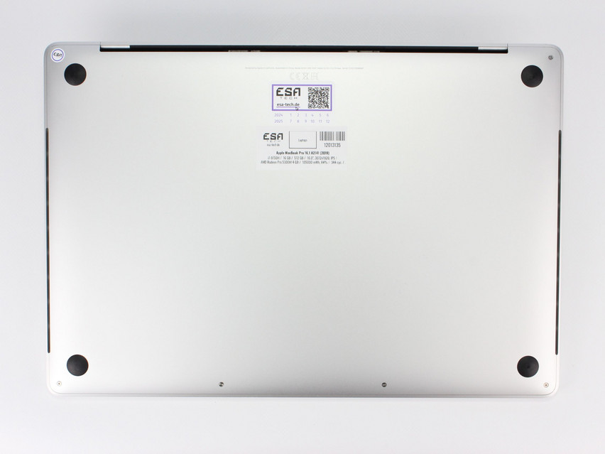 Refurbished Apple MacBook Pro 16,1 A2141 (2019), i7-9750H, 16 GB,DDR4, 16.0" ins., 3072x1920 px, SSD, 512 GB Produktcode: 12013135 ESA-TECH Bild 14 von 15" title="Apple MacBook Pro 16,1 A2141 (2019) - 419 €, Produktcode: 12013135 - Bild 14 von 15