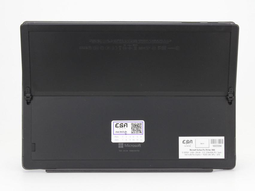 Refurbished Microsoft Surface Pro 7 (1866), i5-1035G4, 8 GB,LPDDR4, 12.3" ins., 2736x1824 px, SSD, 256 GB Produktcode: 16023394 ESA-Tech Bild 13 von 13" title="Microsoft Surface Pro 7 (1866) - 349 €, Produktcode: 16023394 - Bild 13 von 13