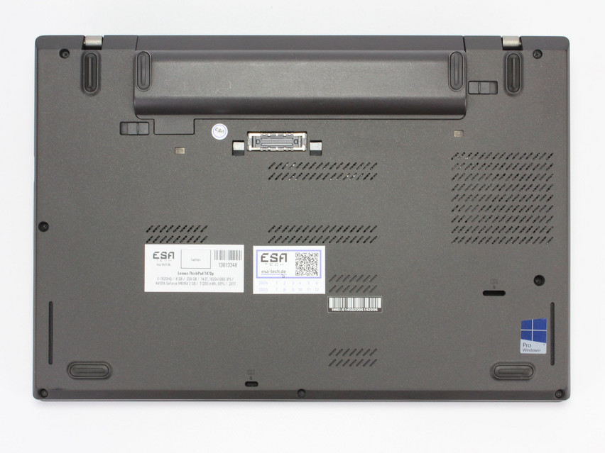 Refurbished Lenovo ThinkPad T470p, i7-7820HQ, 8 GB,DDR4, 14.0" ins., 1920x1080 px, SSD, 256 GB Produktcode: 13013348 ESA-Tech Bild 13 von 14" title="Lenovo ThinkPad T470p - 199 €, Produktcode: 13013348 - Bild 13 von 14