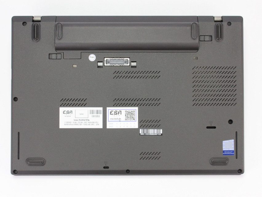 Refurbished Lenovo ThinkPad T470p, i7-7820HQ, 16 GB,DDR4, 14.0" ins., 1920x1080 px, SSD, 512 GB Produktcode: 13013353 ESA-Tech Bild 12 von 13" title="Lenovo ThinkPad T470p - 259 €, Produktcode: 13013353 - Bild 12 von 13