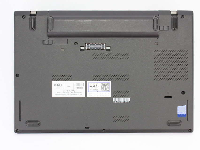 Refurbished Lenovo ThinkPad T470p, i7-7820HQ, 32 GB,DDR4, 14.0" ins., 1920x1080 px, SSD, 512 GB Produktcode: 13013349 ESA-Tech Bild 13 von 14" title="Lenovo ThinkPad T470p - 279 €, Produktcode: 13013349 - Bild 13 von 14