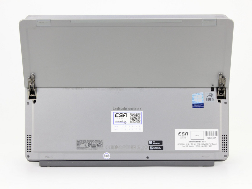 Refurbished Dell Latitude 7210 2-in-1, i5-10310U, 16 GB,LPDDR3, 12.3" ins., 1920х1280 px, SSD, 512 GB Produktcode: 10023432 ESA-Tech Bild 13 von 14" title="Dell Latitude 7210 2-in-1 - 299 €, Produktcode: 10023432 - Bild 13 von 14