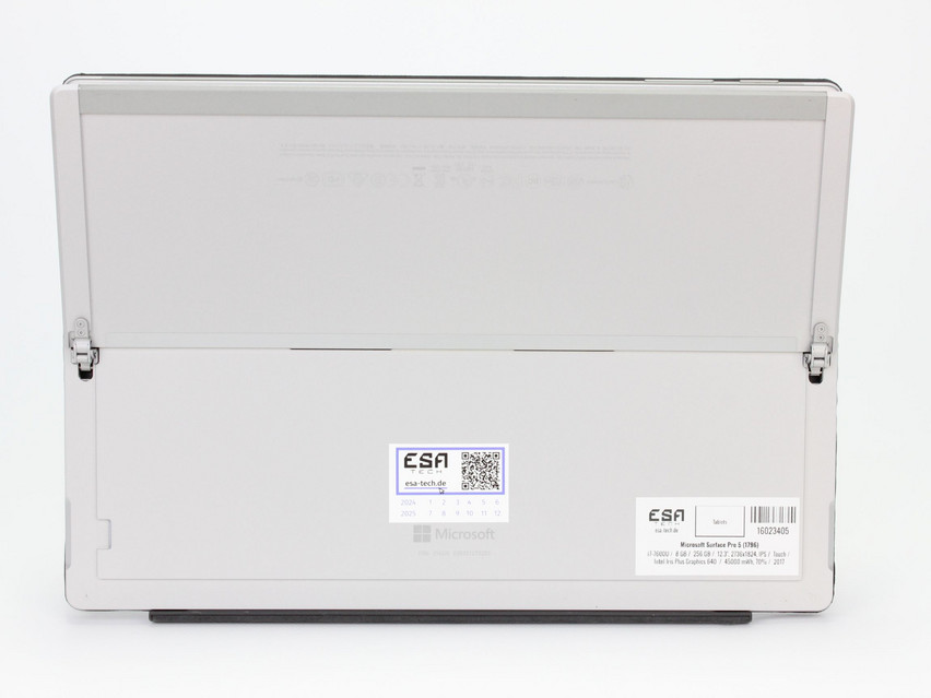 Refurbished Microsoft Surface Pro 5 (1796), i7-7600U, 8 GB,LPDDR3, 12.3" ins., 2736x1824 px, SSD, 256 GB Produktcode: 16023405 ESA-Tech Bild 13 von 14" title="Microsoft Surface Pro 5 (1796) - 239 €, Produktcode: 16023405 - Bild 13 von 14